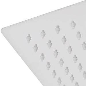 vidaXL Rain Shower Heads 2 pcs. Stainless Steel 20 x 20 cm