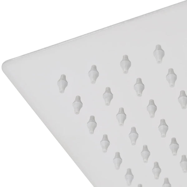 vidaXL Rain Shower Heads 2 pcs. Stainless Steel 20 x 20 cm