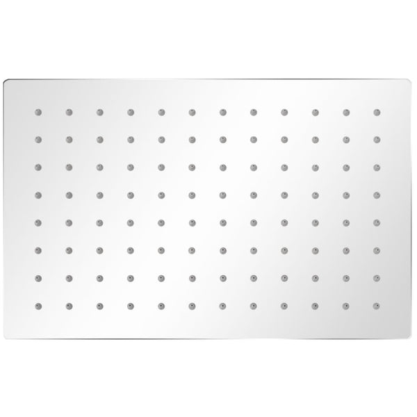 vidaXL Rain Shower Heads 2 pcs. Stainless Steel 20 x 30 cm