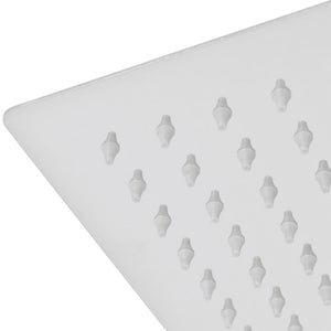 vidaXL Rain Shower Heads 2 pcs. Stainless Steel 20 x 30 cm
