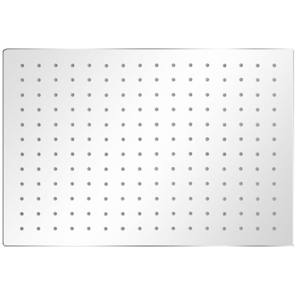 vidaXL Rain Shower Heads 2 pcs. Stainless Steel 30 x 40 cm