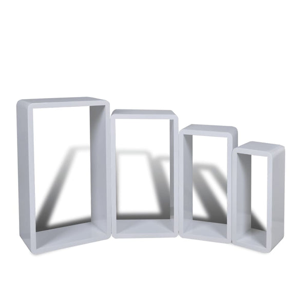 vidaXL Shelf Cubes 8 pcs. White