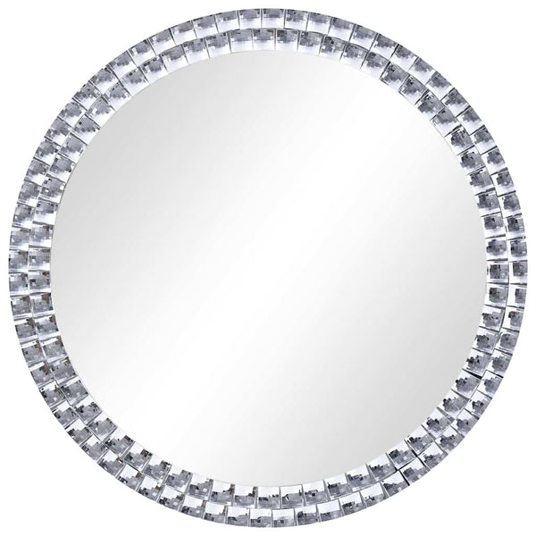 vidaXL Wall Mirror 50 cm Tempered Glass