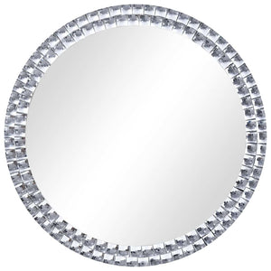 vidaXL Wall Mirror 60 cm Tempered Glass