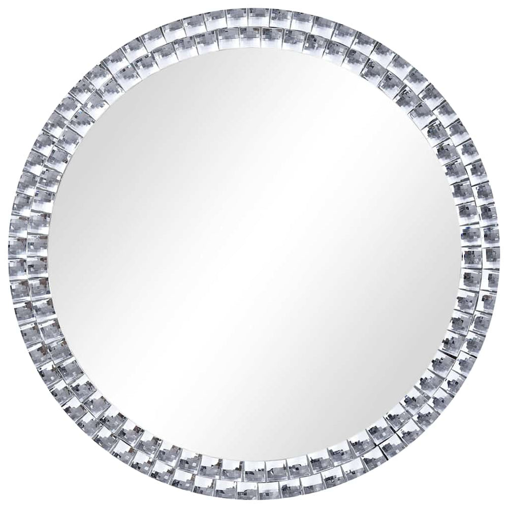 vidaXL Wall Mirror 60 cm Tempered Glass