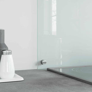 vidaXL Transparent Kitchen Splashback 100x60 cm Tempered Glass