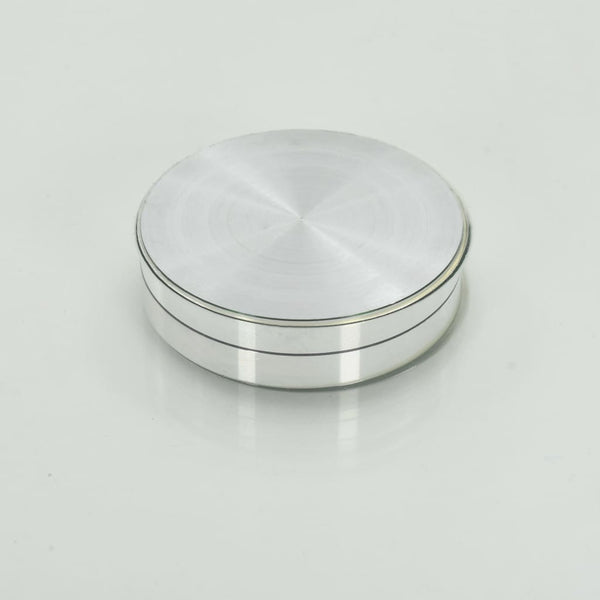 vidaXL Swivel Serving Plate Transparent 60 cm Tempered Glass
