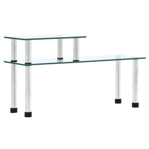 vidaXL Kitchen Shelf Transparent 45×16×26 cm Tempered Glass
