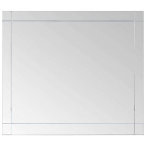 vidaXL Wall Mirror 100x60 cm Glass