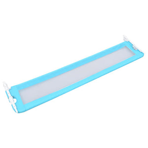 vidaXL Toddler Bed Rail Blue 180x42 cm Polyester