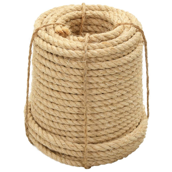 vidaXL Rope 100% Sisal 14 mm 100 m