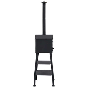 vidaXL Outdoor Charcoal Pizza Oven with 2 Firebricks