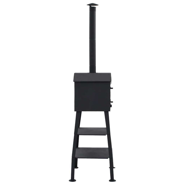 vidaXL Outdoor Charcoal Pizza Oven with 2 Firebricks