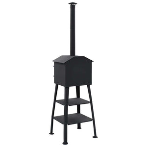 vidaXL Outdoor Charcoal Pizza Oven with 2 Firebricks