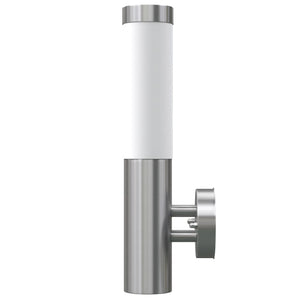 vidaXL Wall Light Stainless Steel Indoor & Outdoor Waterproof