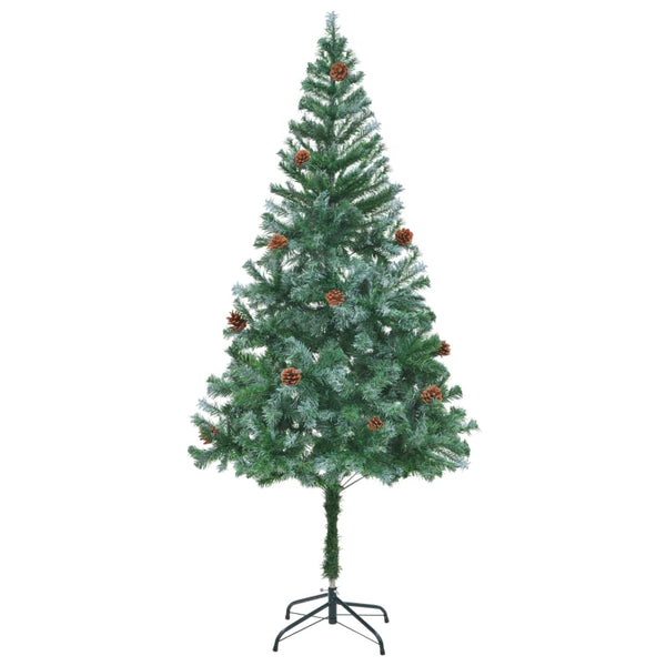 Künstlicher Weihnachtsbaum 180cm mit Zapfen