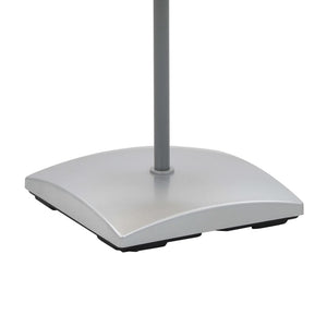 Beige Stehlampe 135cm mit Stahlständer