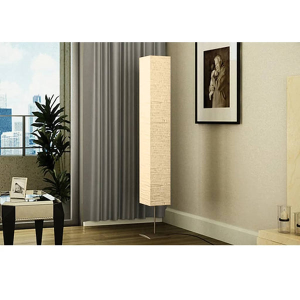 Stehlampe mit Stahlständer Beige 170cm