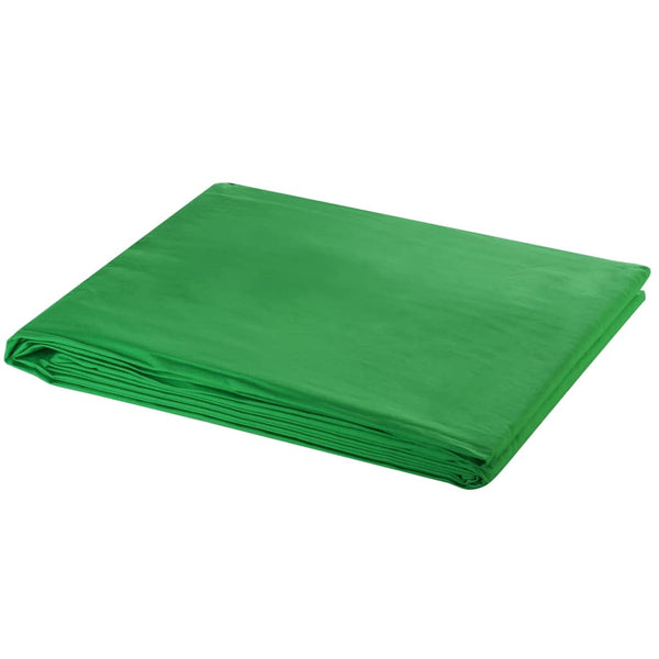 vidaXL Photo Backdrop without Stand Cotton Green 300x300 Chroma Key