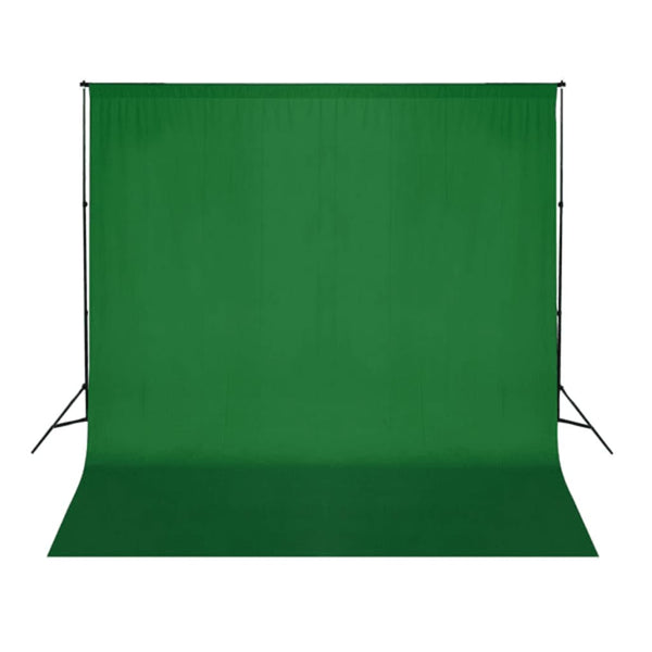 vidaXL Photo Backdrop without Stand Cotton Green 300x300 Chroma Key