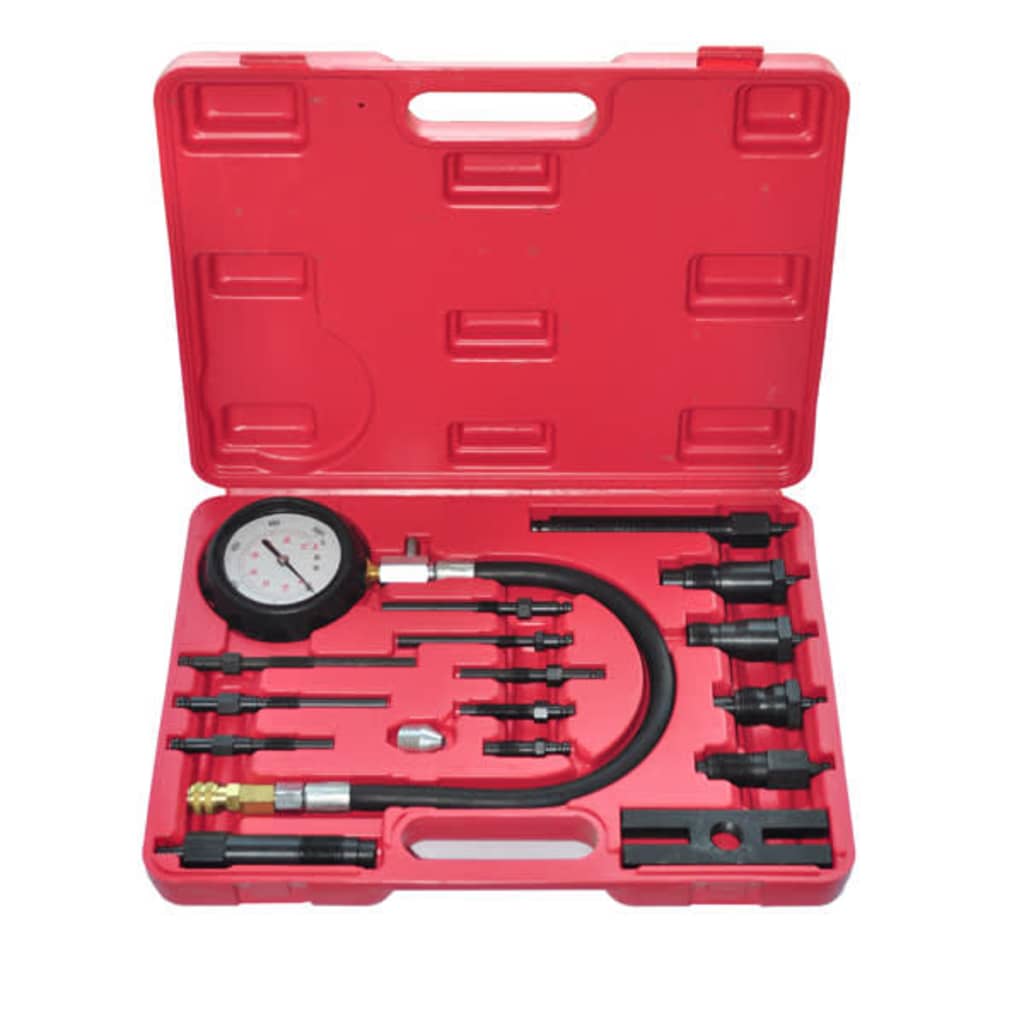 vidaXL 17-piece Diesel Engine Compression Tester Kit
