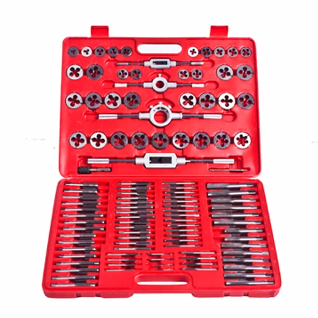 vidaXL 111-Piece Tap and Die Set