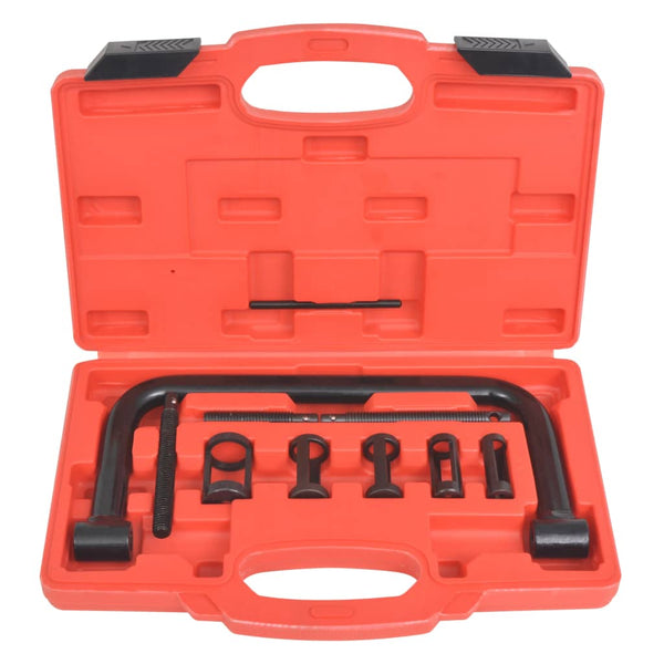 vidaXL 10-piece Valve Spring Compressor Set