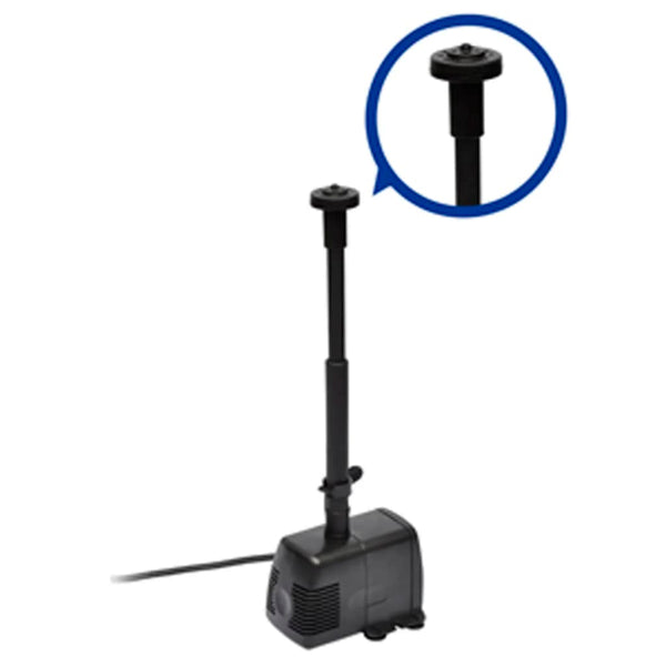 Fountain Pump with 3 Nozzles 1000 l/h