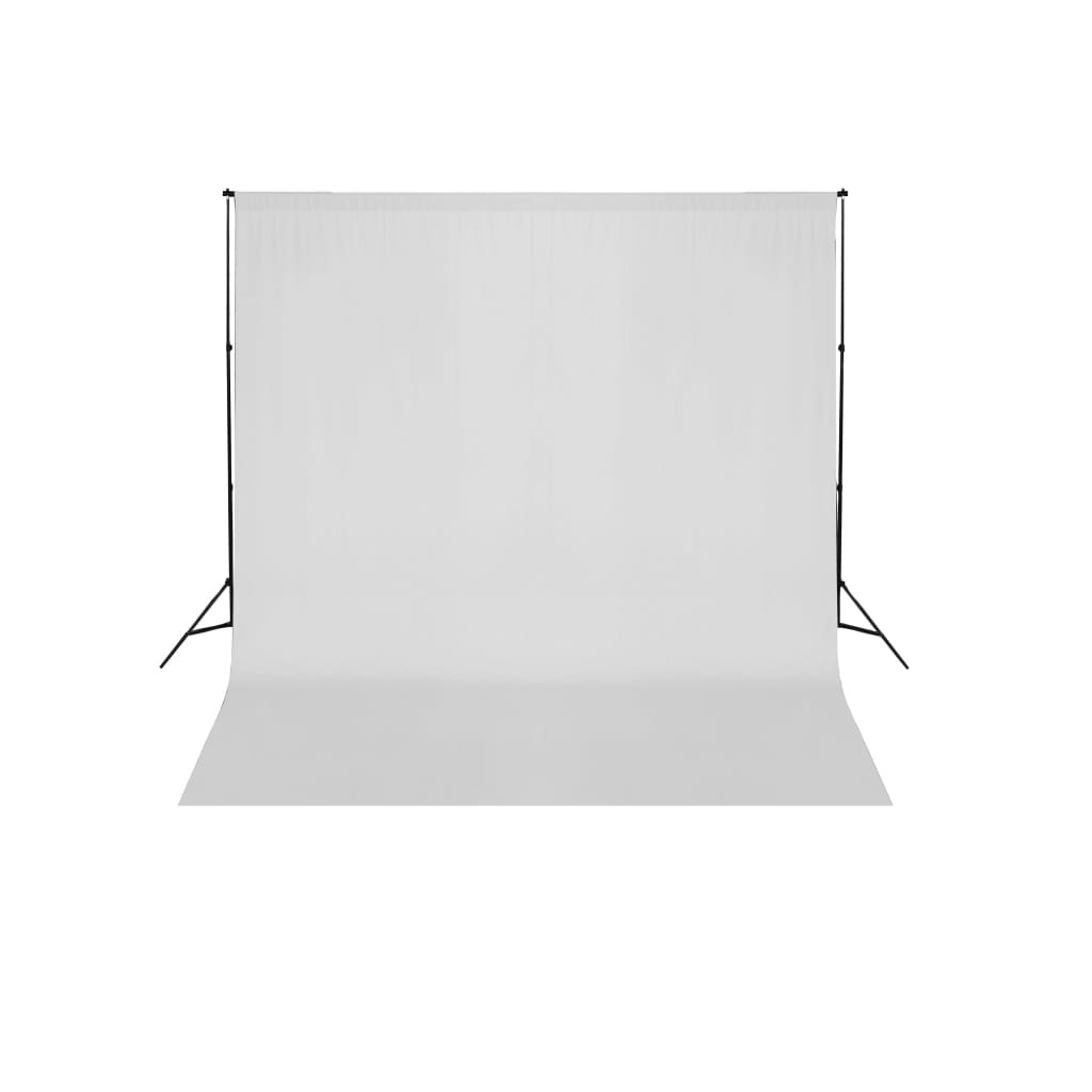 vidaXL Photo Backdrop System 600 x 300 cm White