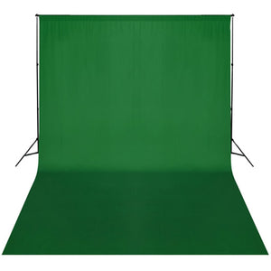 vidaXL Photography Backdrop System 300 x 300 cm Green