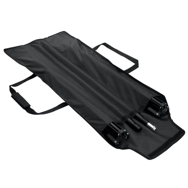 vidaXL Photo Background System 300 x 300 cm Black