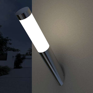 vidaXL Outdoor Wall Lights 2 pcs. Stainless Steel