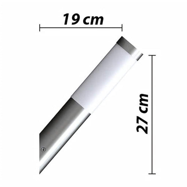 vidaXL Outdoor Wall Lights 2 pcs. Stainless Steel