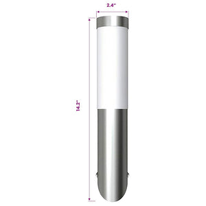 vidaXL Outdoor Wall Lights 2 pcs. Stainless Steel