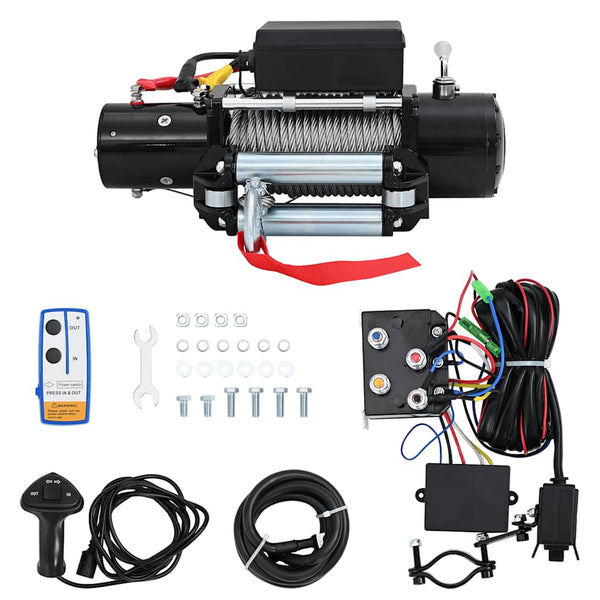 vidaXL Electric Winch 12 V 5909 kg