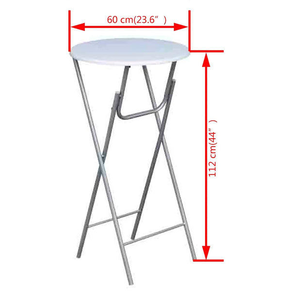 Weiße Stehtische, 4er Set
