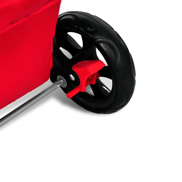 vidaXL Dog Pram Dog Stroller Red