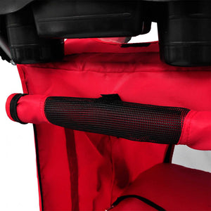 vidaXL Dog Pram Dog Stroller Red