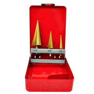 vidaXL Step Drill Bit Set