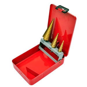 vidaXL Step Drill Bit Set