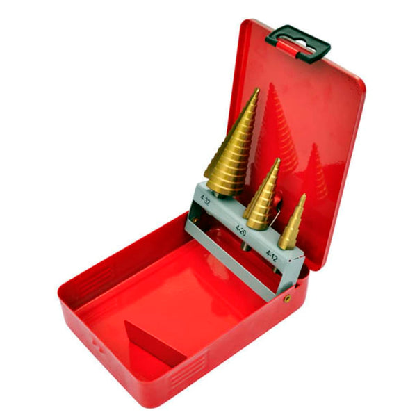 vidaXL Step Drill Bit Set