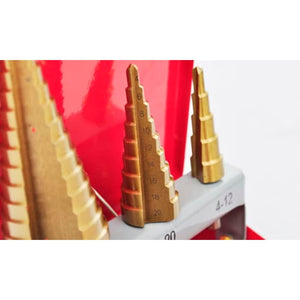 vidaXL Step Drill Bit Set