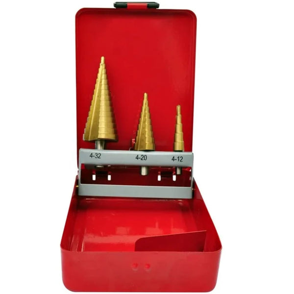 vidaXL Step Drill Bit Set