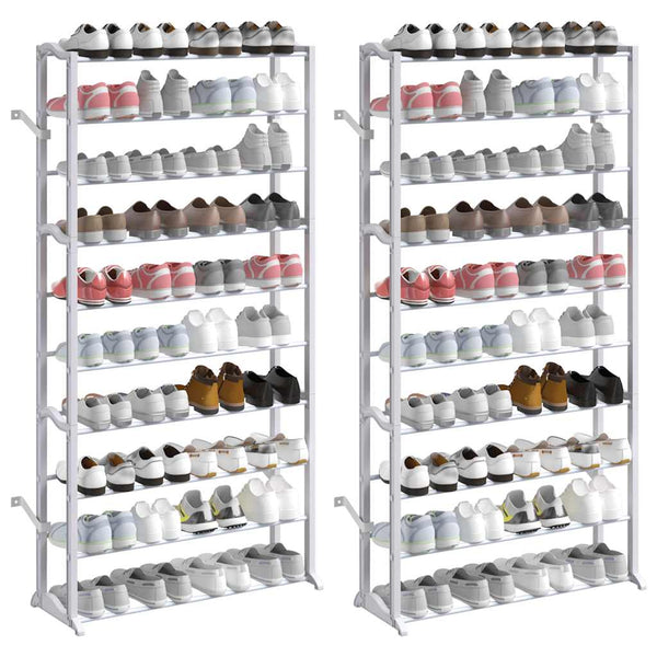 2er Schuhregal Set