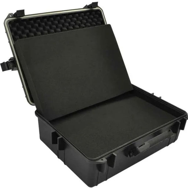 vidaXL Transport Case Black with Foam 35 L Capacity