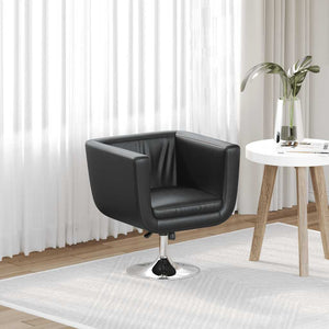 vidaXL Bar Stool Black Faux Leather