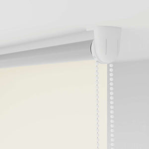 vidaXL Blackout Roller Blind 84.4 x 175 cm, Fabric Width 80 cm, Off-White