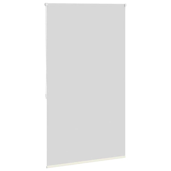 vidaXL Blackout Roller Blind 84.4 x 175 cm, Fabric Width 80 cm, Off-White