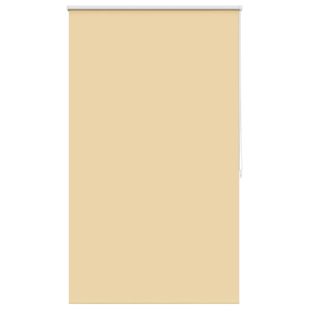 vidaXL Blackout Roller Blind 84.4 x 175 cm, Fabric width 80 cm, Beige