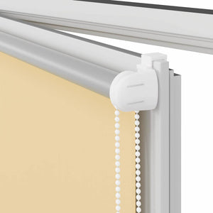 vidaXL Blackout Roller Blind 84.4 x 175 cm, Fabric width 80 cm, Beige